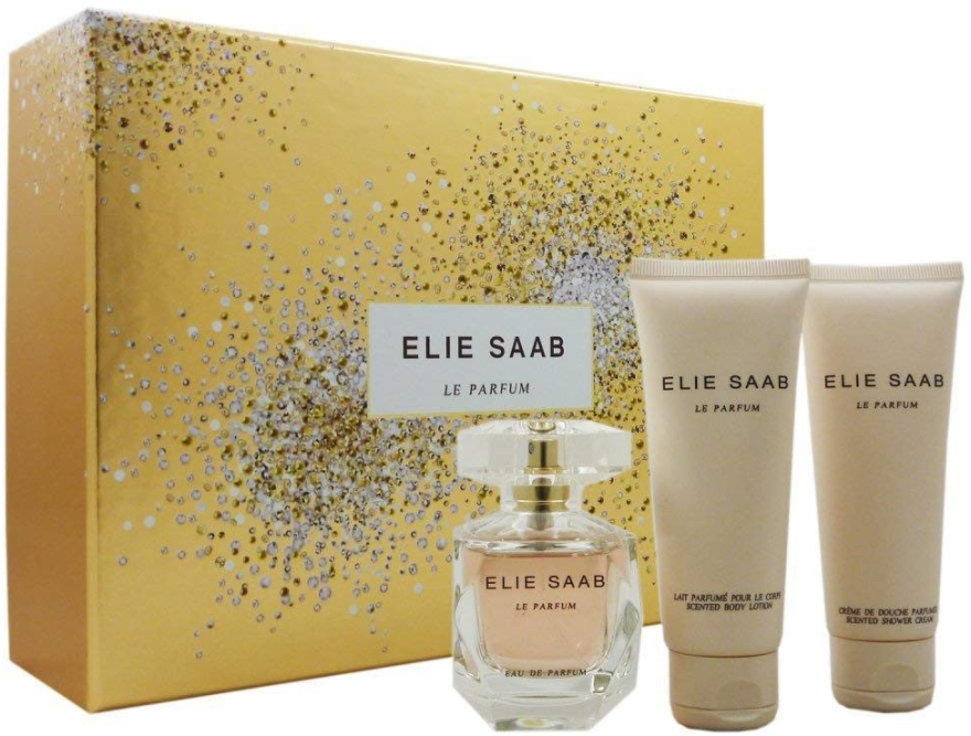 Elie Saab Le Parfum - Zestaw (edt 50 ml + b/lot 75 ml + sh/cr 75 ml) — Zdjęcie N1