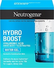 Nawilżający krem-żel do skóry normalnej i mieszanej - Neutrogena Hydro Boost Water Gel For Normal & Combination Skin  — Zdjęcie N2