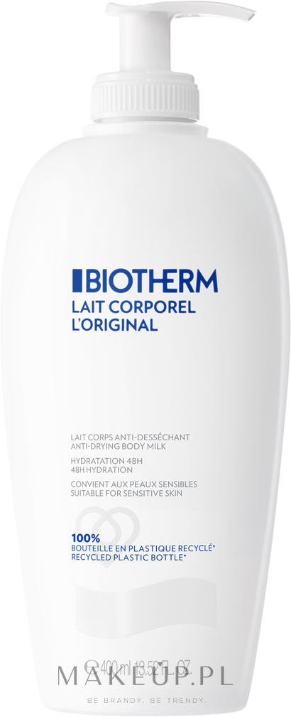 Nawilżające mleczko do ciała - Biotherm Lait Corporel Body Milk — Zdjęcie 400 ml