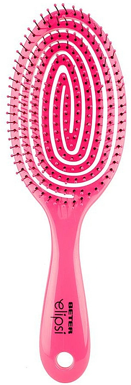 Szczotka do włosów, różowa - Beter Elipsi Detangling Brush Large Fucsia — Zdjęcie N1