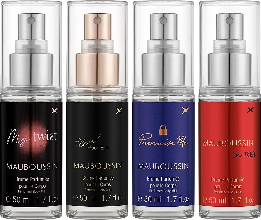 Mauboussin Mauboussin Collection Set - Zestaw (b/spray 4 x 50 ml) — Zdjęcie N2