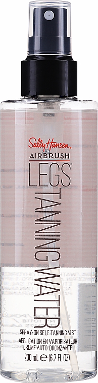 Woda samoopalająca do nóg - Sally Hansen Airbrush Legs Tanning Water — Zdjęcie N1
