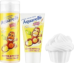 Zestaw prezentowy dla dzieci Tutti-frutti - Sts Cosmetics Aquerelle Kids (shmp/200ml + past/50ml + pazl) — Zdjęcie N2