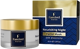 Maseczka do twarzy na noc - Famirel Nourishing Night Facial Mask — Zdjęcie N1