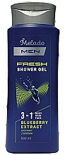 Żel pod prysznic 3 w 1 dla mężczyzn - Natigo Melado Men Fresh Shower Gel  — Zdjęcie N1