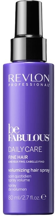 Nawilżający spray do włosów cienkich - Revlon Professional Be Fabulous Daily Care Fine Hair Volumizing Hair Spray