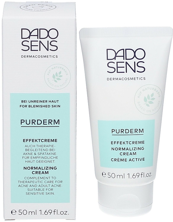 Krem do skóry problematycznej - Dado Sens PurDerm Effect Cream — Zdjęcie N1