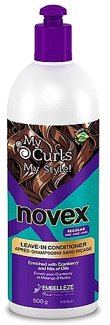 Krem do włosów kręconych - Novex My Curls Leave In Conditioner — Zdjęcie N1
