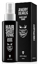 PRZECENA! Tonik do włosów dla mężczyzn - Angry Beards Hair Shot Tonic * — Zdjęcie N2