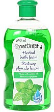 Ziołowy płyn do kąpieli z olejkiem eterycznym z melisy - Naturaphy Herbal Bath Foam — Zdjęcie N1