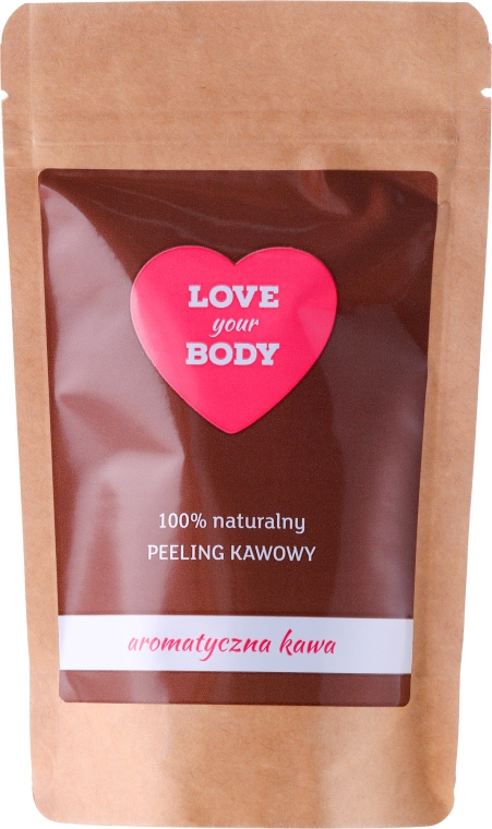100% naturalny peeling kawowy Aromatyczna kawa - Love Your Body — Zdjęcie N1