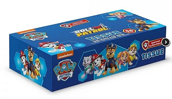 Chusteczki higieniczne wyciągane Psi patrol - Nickelodeon Paw Patrol  — Zdjęcie N2