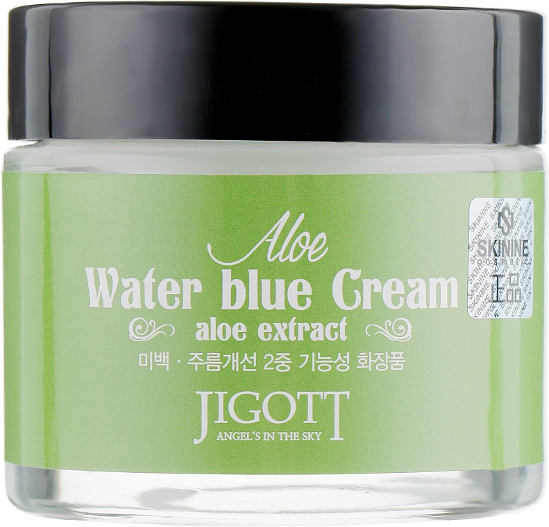 Krem z ekstraktem z aloesu - Jigott Aloe Water Blue Cream — Zdjęcie N2