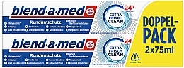 Kup Zestaw pasty do zębów Ekstra świeżość - Blend-a-med Extra Frisch Clean (toothpaste/2x75ml)