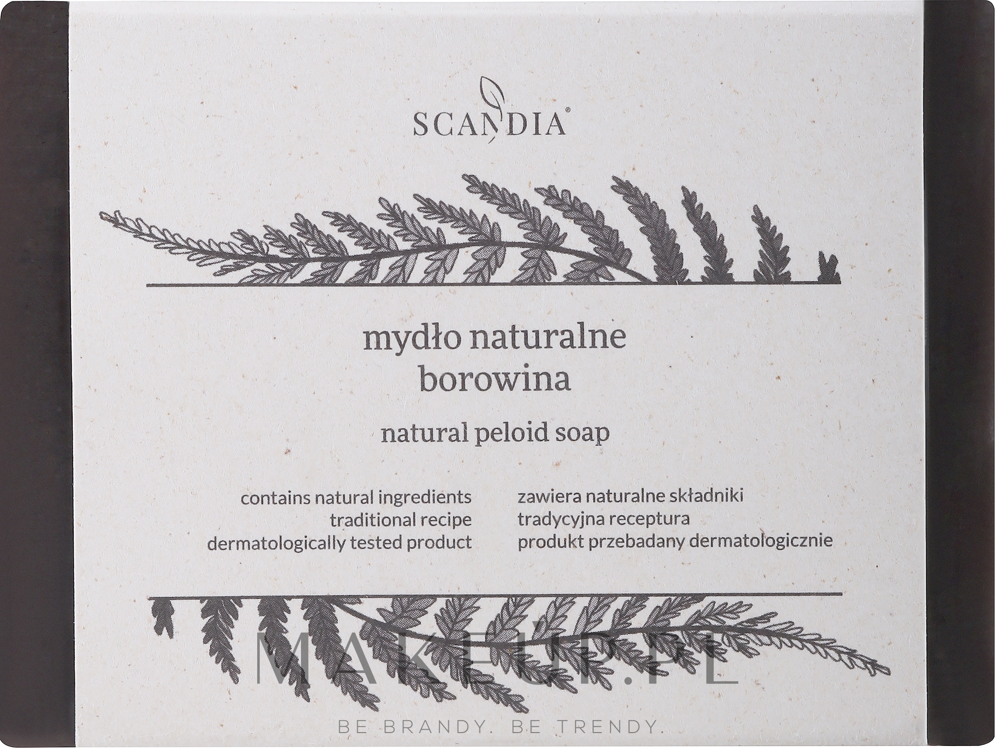 Mydło w kostce z borowiną - Scandia Cosmetics  — Zdjęcie 250 g
