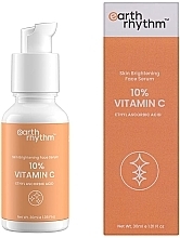 Serum do twarzy z witaminą C - Earth Rhythm 10% Vitamin C Face Serum — Zdjęcie N2