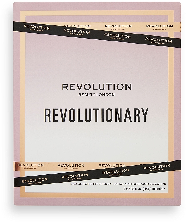 Revolution Beauty Revolutionary - Zestaw (edt/100 ml + b/lot/100 ml) — Zdjęcie N2