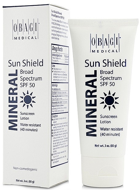 Przeciwsłoneczny krem do twarzy - Obagi Medical Sun Shield Mineral Broad Spectrum SPF 50