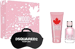 Kup Dsquared2 Wood Pour Femme - Zestaw (edt 50 ml + sh/gel 100 ml + mask 1 pcs)