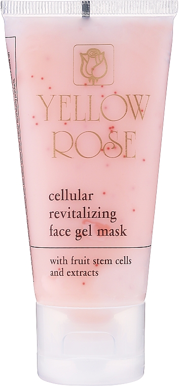 Żelowa maska ​​tonizująca do twarzy (tubka) - Yellow Rose Cellular Revitalizing Gel Mask — Zdjęcie N1