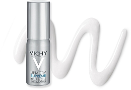 Rozświetlające serum do skóry wokół oczu i do rzęs - Vichy LiftActiv Supreme Eyes & Lashes Serum — Zdjęcie N9