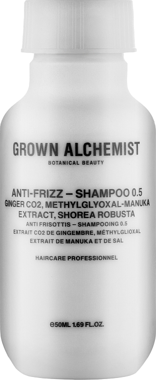 Nawilżający szampon do włosów - Grown Alchemist Anti-Frizz Shampoo — Zdjęcie N1