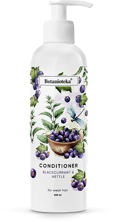 Odżywka z czarną porzeczką i pokrzywą do włosów osłabionych - Botanioteka Conditioner For Weak Hair