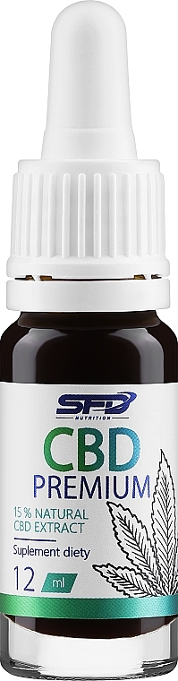 Olej konopny 15% - SFD Nutrition CBD Premium 15% — Zdjęcie N1