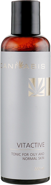 Toner do porów - Cannabis Vitactive Tonic For Oily And Normal Skin — Zdjęcie N1