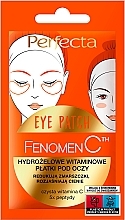 Hydrożelowe, witaminowe płatki pod oczy - Perfecta Fenomen C Eye Patch — Zdjęcie N1