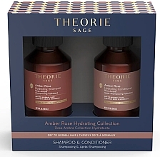 Kup Zestaw - Theorie Sage Amber Rose Hydrating Travel Set (sham/90ml + cond/90ml)