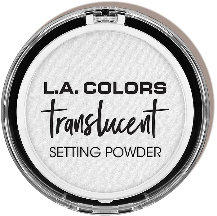 Transparentny puder utrwalający - L.A. Colors Translucent Setting Powder — Zdjęcie N1