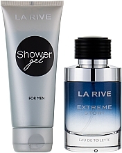 La Rive Extreme Story - Zestaw (edt 75 ml + sh/gel 100 ml) — Zdjęcie N2