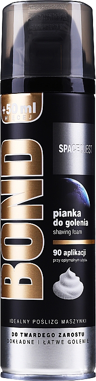 Pianka do golenia dla mężczyzn - Bond Spacequest  — Zdjęcie N3