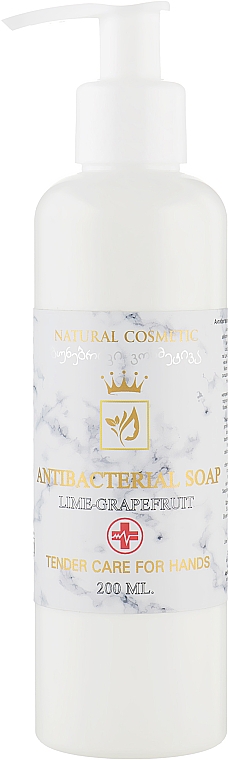 Naturalne antybakteryjne mydło w płynie Limonka-grejpfrut - Enjoy & Joy Enjoy Eco Antibacterial Soap