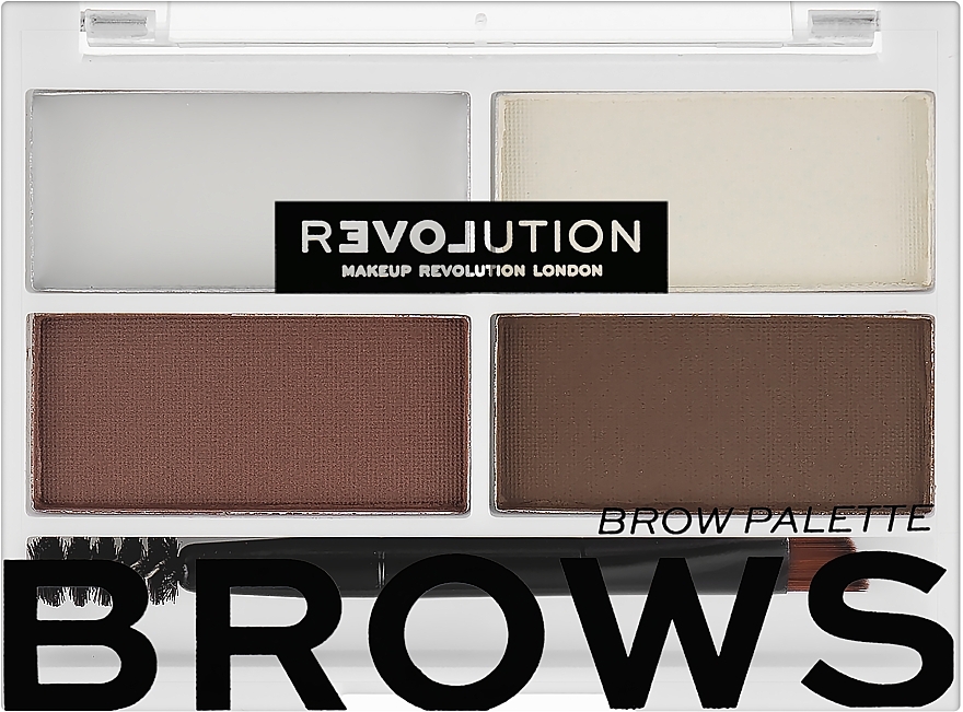 Paletka do brwi - Relove By Revolution Colour Cult Brow Palette — Zdjęcie N2