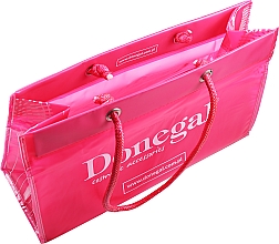 Kosmetyczka rozkładana, 7006, z uchwytami, różowa - Donegal Cosmetic Bag — Zdjęcie N2