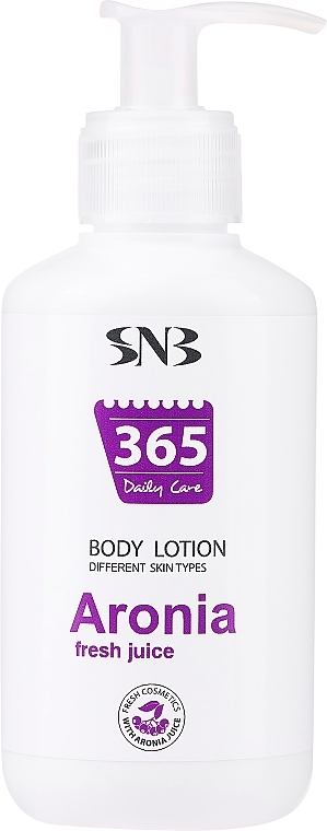 Balsam do ciała z sokiem z aronii - SNB Professional 365 Aronia Body Lotion — Zdjęcie N1