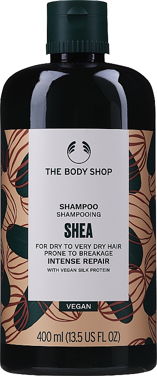 Intensywnie regenerujący szampon do włosów suchych - The Body Shop Shea Intense Repair Shampoo — Zdjęcie N3