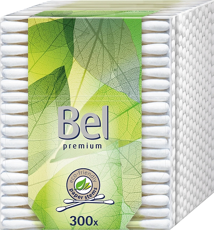 Patyczki higieniczne, 300 szt. - Bel Premium Cotton Buds — Zdjęcie N1