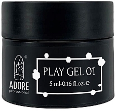 Kup Brokatowy żel do stylizacji paznokci - Adore Play Gel Glitter