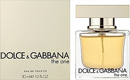 Dolce & Gabbana The One - Woda toaletowa — Zdjęcie N2