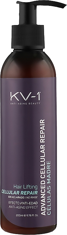 Serum bez spłukiwania z ekstraktem z jedwabiu i olejkiem arganowym - KV-1 Advanced Celular Repair Hair Lifting — Zdjęcie N1