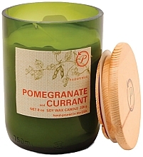 Kup Świeca zapachowa Granat i porzeczka - Paddywax Eco Green Recycled Glass Candle Pomegranate + Currant