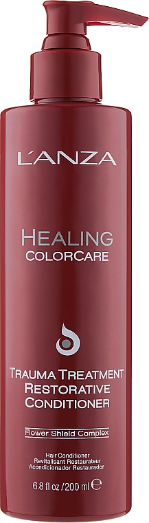 Odżywka chroniąca kolor włosów - L'Anza Healing ColorCare Trauma Treatment Restorative Conditioner 