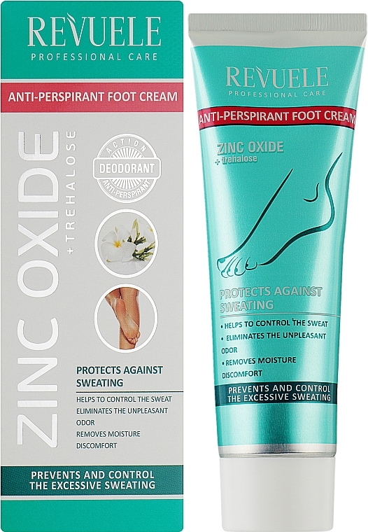 Krem do stóp - Revuele Professional Care Antiperspirant Foot Cream — Zdjęcie N2
