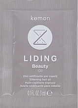 Odżywczy olejek do włosów - Kemon Liding Beauty Oil — Zdjęcie N3