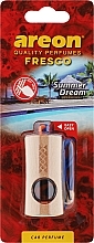 Kup Odświeżacz powietrza do samochodu Summer Dream - Areon Fresco New Summer Dream Car Perfume