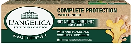 Kup Pasta do zębów z wyciągiem z imbiru - L'Angelica Complete Protection With Ginger Toothpaste 