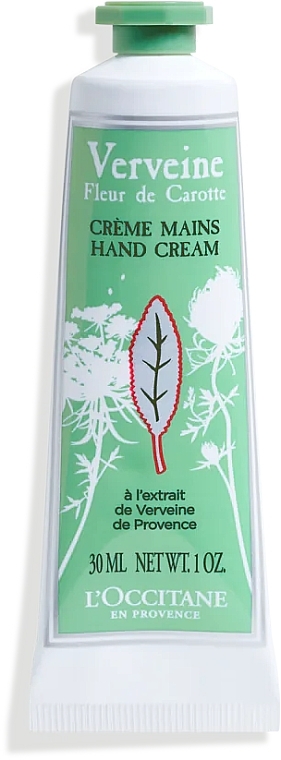 Krem do rąk z kwiatem werbeny i marchwi - L'Occitane Verbena Carrot Blossom Hand Cream — Zdjęcie N1